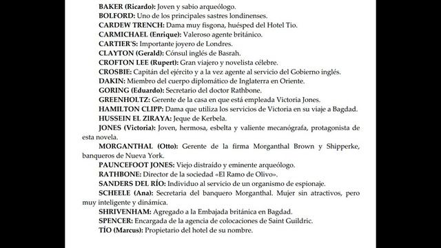 AGATHA CHRISTIE. Intriga En Bagdad 4 Y 5. Audiolibro Voz Humana Con Subtítulos.