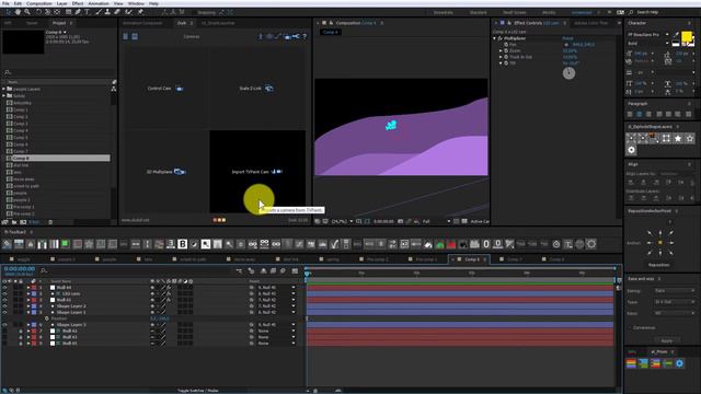 Урок DUIK 15 русский ЧАСТЬ 4 Cameras Settings After Effects смотреть онлайн