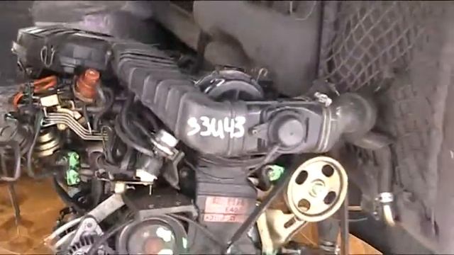 Контрактный двигатель Toyota 3E и наш офис в Таганроге.