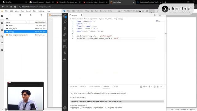 TUTORIAL STREAMLIT | Ngulik Data | Algoritma 2022 смотреть онлайн