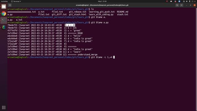 git blame in depth | ersanpreet смотреть онлайн