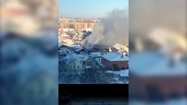 Пожар в Орске на Мостовой смотреть онлайн