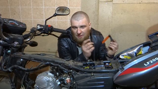 Регулировка клапанов на китайском мотоцикле. смотреть онлайн