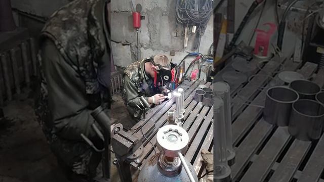 сварка аргоном нержавейки. смотреть онлайн