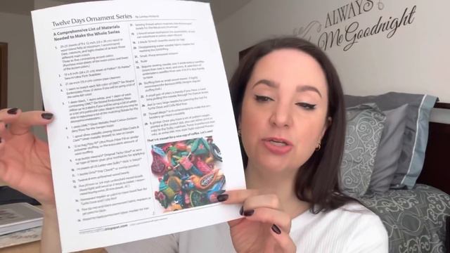 Cross Stitch #73- Special Edition: Felt Christmas Ornaments! 🎄