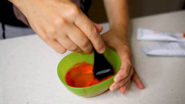 DIY PASTEL ORANGE HAIR смотреть онлайн
