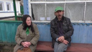 Копаем огород у бабушки Любы!