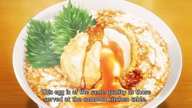 Yukihira Style Chicken's Egg Tempura Bowl - Shokugeki no Soma Third plate 2nd cour [Episode 1] смотреть онлайн