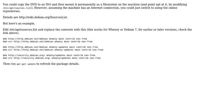 Unix & Linux: Use apt get install without inserting the DVD? (3 Solutions!!) смотреть онлайн