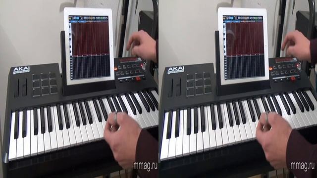 Mmag.ru: Akai Synthstation 49 3D Video Review