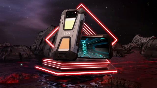 Illuminate Your Adventures with the 8849 TANK2 - The Rugged Phone with Built-in Camping Lights! смотреть онлайн