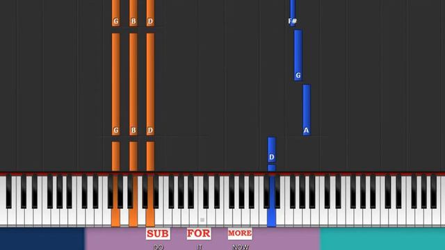 +44 - " Baby Come On " Piano Synthesia смотреть онлайн