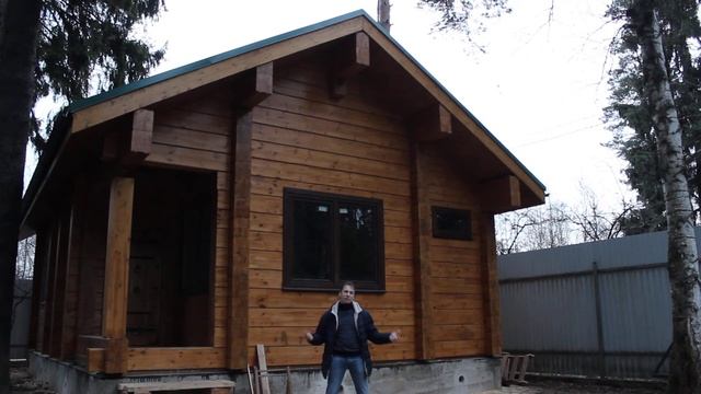 Отзыв. Баня из клееного бруса “Святогор”. смотреть онлайн