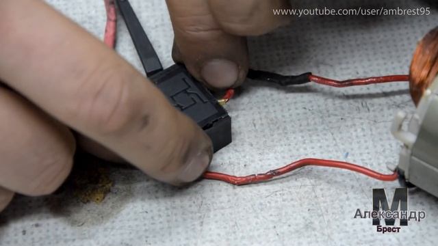 Как правильно подключить реверс \ После ремонта шуруповёрт крутится только в одну сторону смотреть онлайн