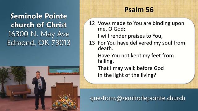 072119 - PM - A Study of the Psalms - Psalms 56-57 смотреть онлайн