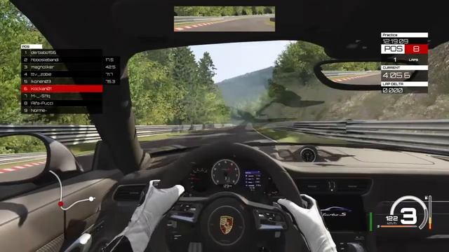 Assetto Corsa  Porsche Carrera 911 Turbo S  Nurburgring  Logitech G29  Playstation