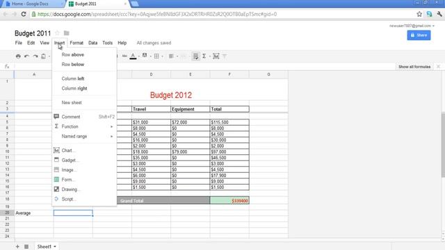 How to Work on an Excel File in Google Docs смотреть онлайн