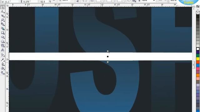 Amazing effect text in coreldraw || смотреть онлайн