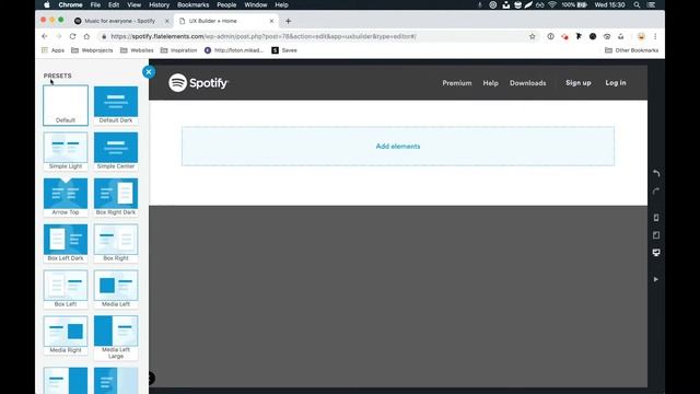 Rebuilding Spotify Homepage with Flatsome + UX Builder смотреть онлайн