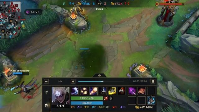 Wild Rift Diana - Top 1 Diana Gameplay 5 Rank Challenger смотреть онлайн