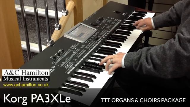 Korg PA3X LE Demo - TTT Organs & Choirs Package Demo смотреть онлайн
