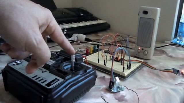 RC Ship Sound module version 1.5 sounds the diesel boat engine sound an fog horn. смотреть онлайн