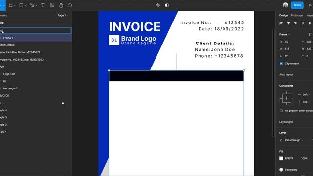 Design Professional Invoice in Figma | Free Receipt Design Tutorial | Figma Design смотреть онлайн