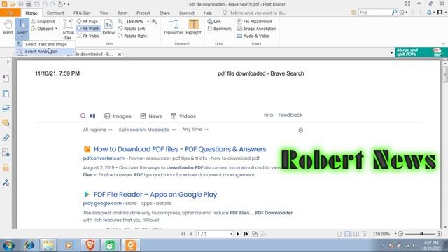 Foxit PDF Reader