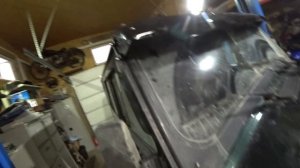 Козырёк на УАЗ Хантер