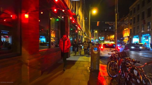 Dublin NIGHTLIFE, Ireland In This Stunning 4K HDR Walking Tour!