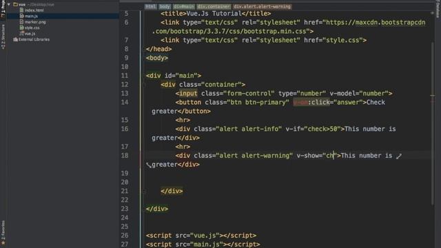 Vuejs #13 - Render element using different types of conditions смотреть онлайн
