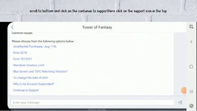 How to contact with Tower of Fantasy support Team | Report error on Tower of Fantasy смотреть онлайн