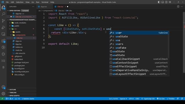 Mastering React JS - Building the Facebook Like Component смотреть онлайн