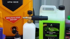 Испытание супер мойки высокого давления STEHER 180 атм, 2200 Вт HPW-180B. Просто зверь.