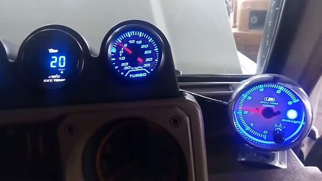 Pajero 4D56 New turbo installed смотреть онлайн