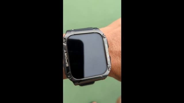 Review AceGIFT Military Smart Watch, 1.95''HD Waterproof Smart Watches for Men with Bluetooth Call смотреть онлайн