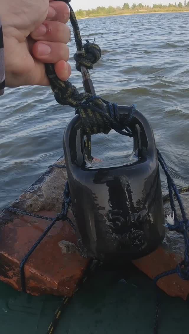 Лучший якорь для лодки ПВХ 😉💪 смотреть онлайн