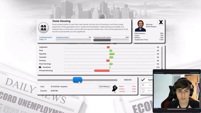 DEMOCRACY 3 - STRIKES AND RECESSION! GUIDE & PLAYTHROUGH - USA - PART 1 смотреть онлайн