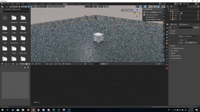 Blender Addon - Free Dynamic Sky смотреть онлайн