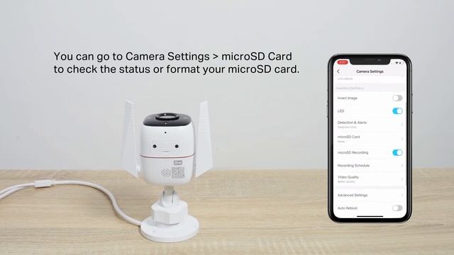 How To Install MicroSD Card And Reset Your Camera Tapo C310