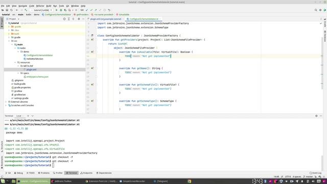 3. Extensions. JSON schema validations. смотреть онлайн