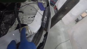 Сварочные точки при ремонте кузова