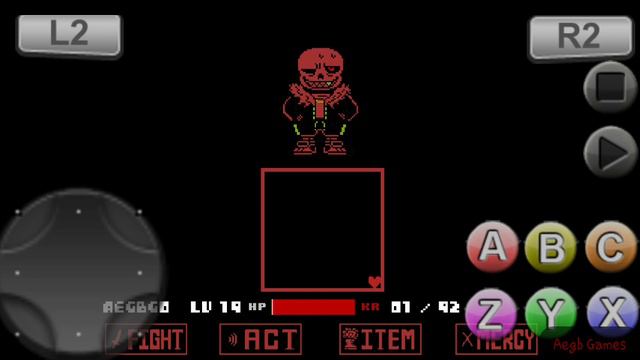 Underfell Canon Mod Sans Battle + Genocide Ending (Android) смотреть онлайн