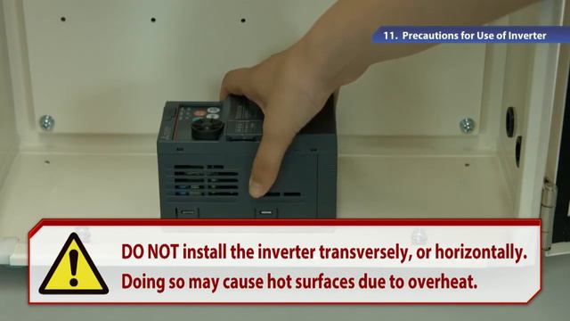 12 of 18 - Your First Inverter - Instructions for Use - Precautions for Use of Inverter смотреть онлайн