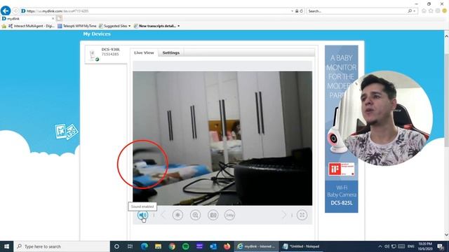 Instalação e Configuração Câmera DCS-930L D-link смотреть онлайн