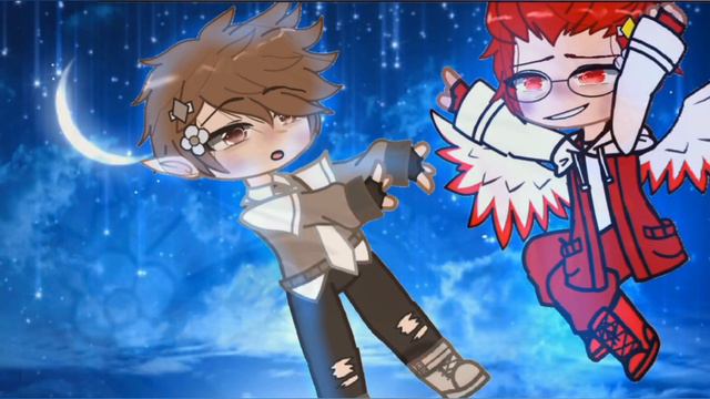 -[☆] Talking To The Moon меме гача клуб 13 карт Габриданте[♢]-