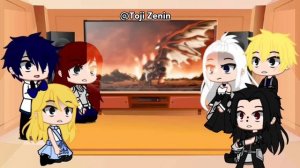 Fairy Tail React To Natsu Dragneel (+ Zeref Dragneel)