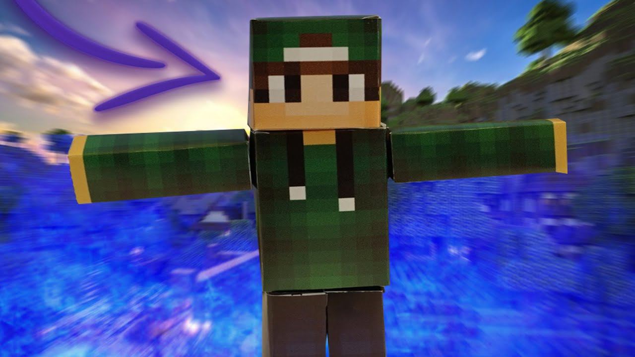 Риколет  Rikoleet Майнкрафт игрушка из бумаги риколит Minecraft