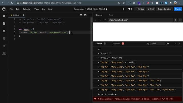 5 ES6 Features (Javascript) - Spread Operator - Myanmar смотреть онлайн