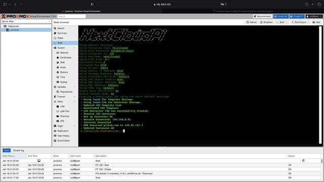 Proxmox | How to install NextCloud - Cloud storage [Tutorial] смотреть онлайн